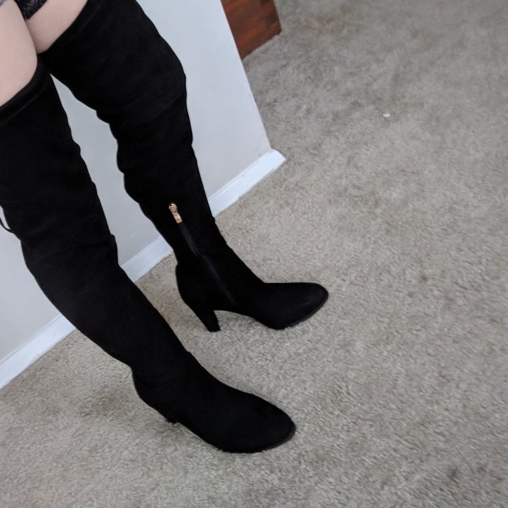 Over the knee boots